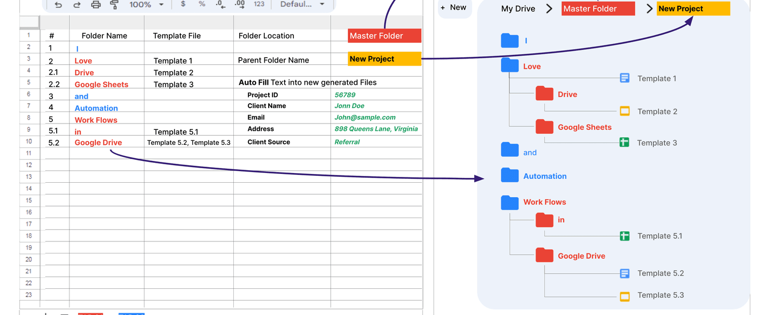 bulk create folders in google drive questions and answers